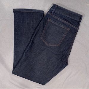 LOFT Curvy Straight Jeans